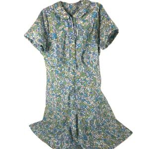 VINTAGE late 60s shirt dress (Caldwell’s Casuals)
